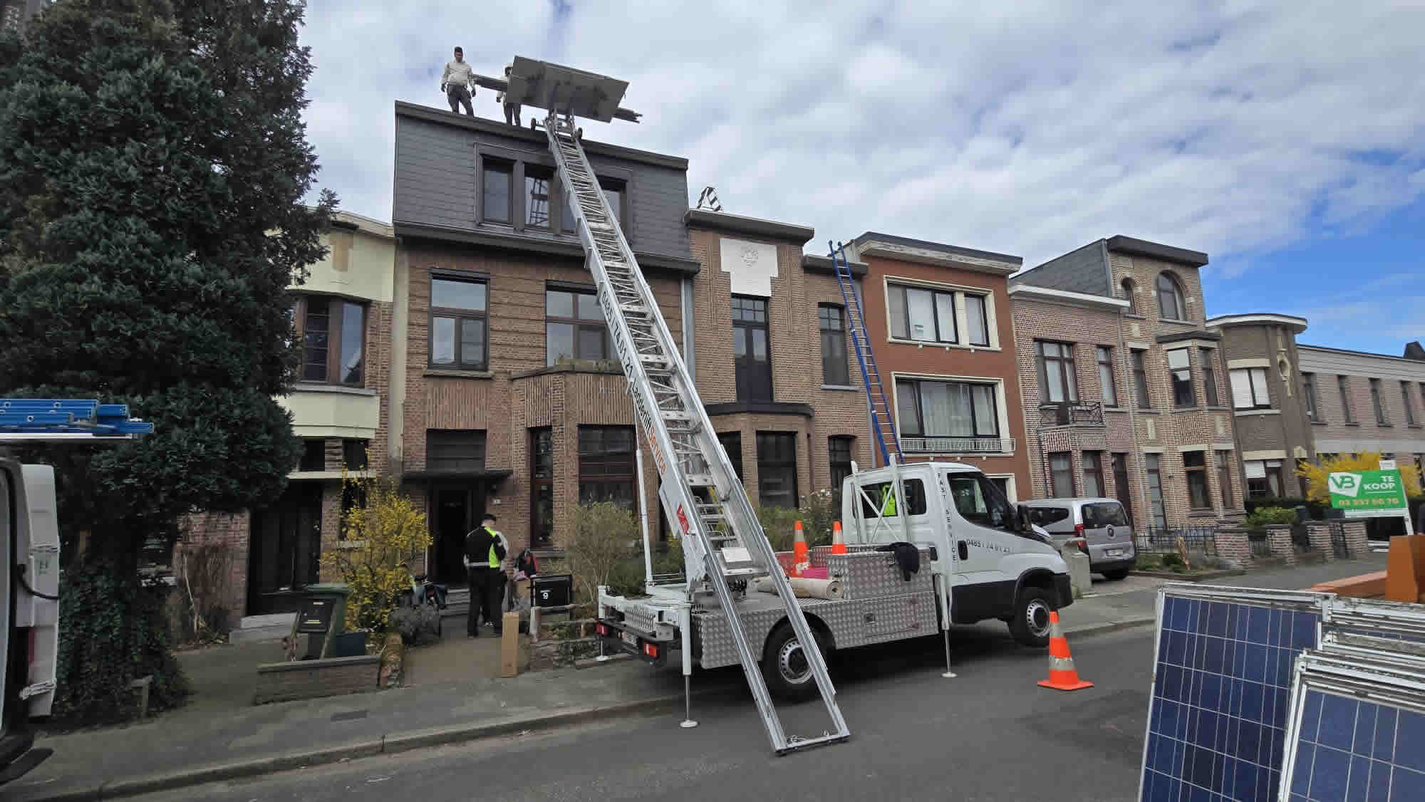antwerpen ladderlift huren